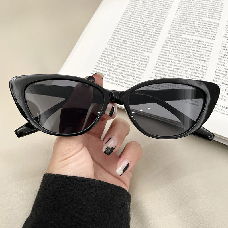 Wholesale of Small Frame Cat Eye PC Sunglasses